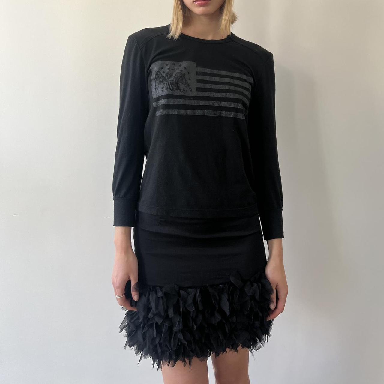 COSMIC WONDER black longsleeve top