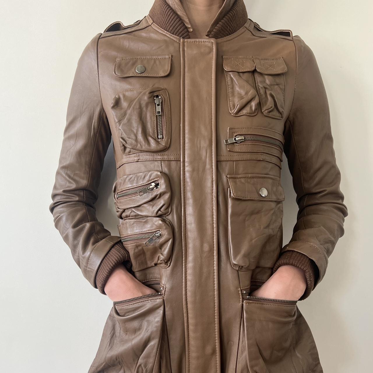 ENCHANTMENT...? brown soft lamb coat