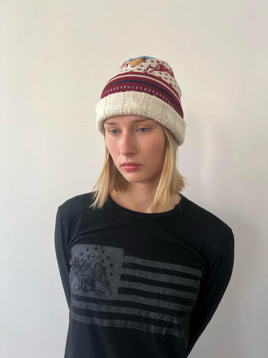 Comme Des Garçons GOOD DESIGN SHOP knitted beanie