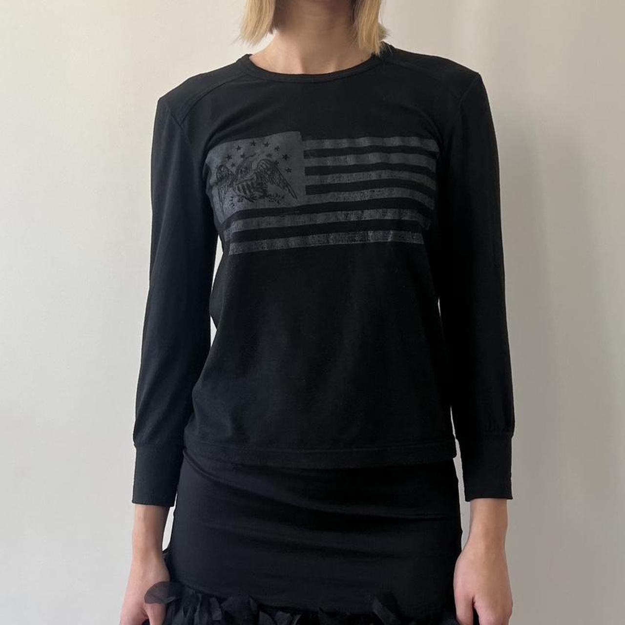COSMIC WONDER black longsleeve top